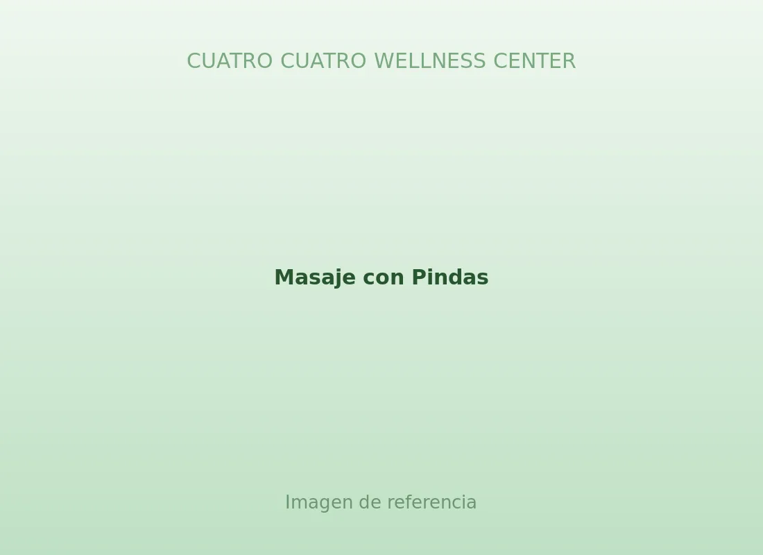 Masaje con Pindas